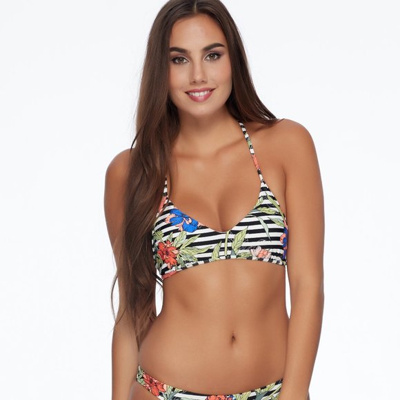 NWT Eidon Madison Bikini Top in Pukai Print - Picture 1 of 4